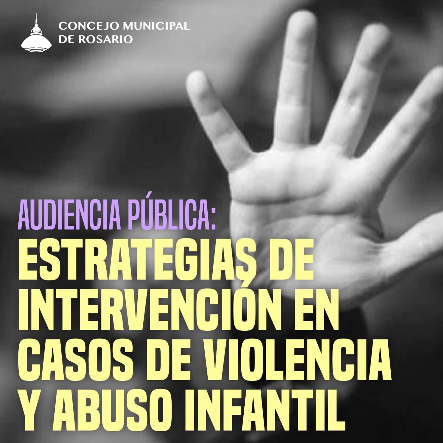 El Concejo de Rosario hizo una audiencia pública de estrategias de intervención en casos de abuso infantil