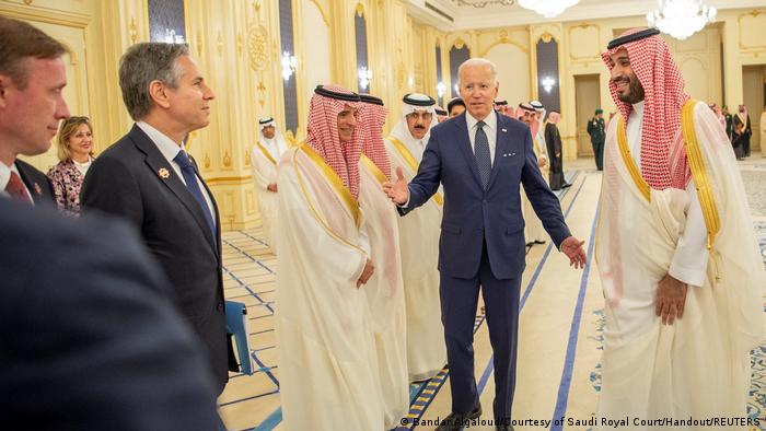 Biden hace pie en Medio Oriente