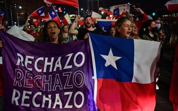 La mayoría de los chilenos rechazó el texto de la nueva constitución