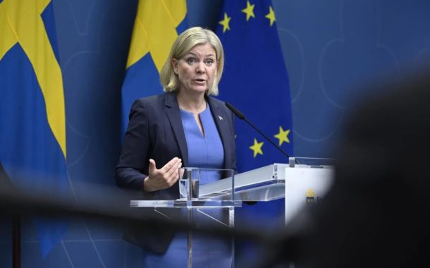 Renunció la Primera Ministra de Suecia, Magdalena Andersson