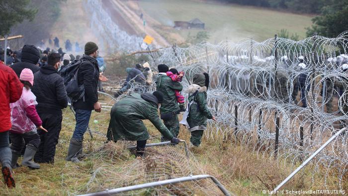 Crece la tensión en la frontera entre Polonia y Bielorrusia