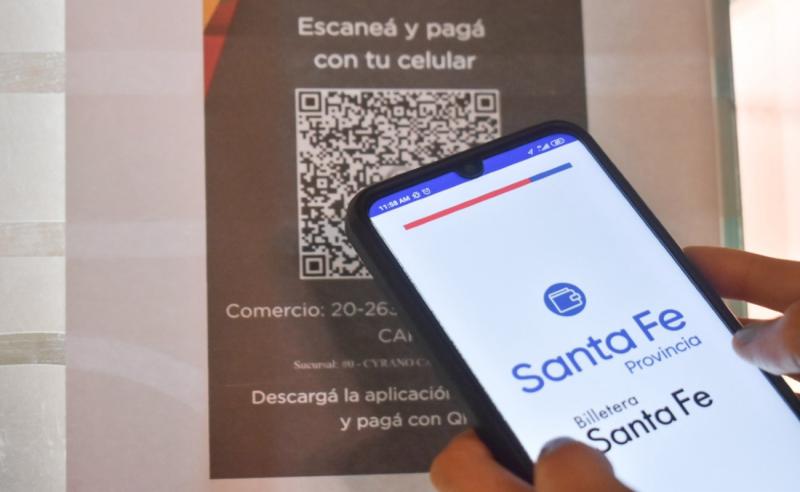 Crece la utilización de Billetera Santa Fe