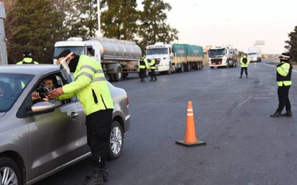 Circulación en Santa Fe con las nuevas restricciones