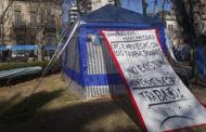 AEC desarma la carpa de la dignidad laboral