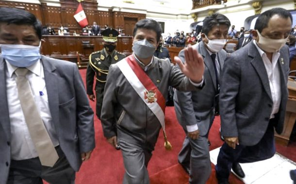 El Congreso peruano votó en contra de destituir al presidente Castillo