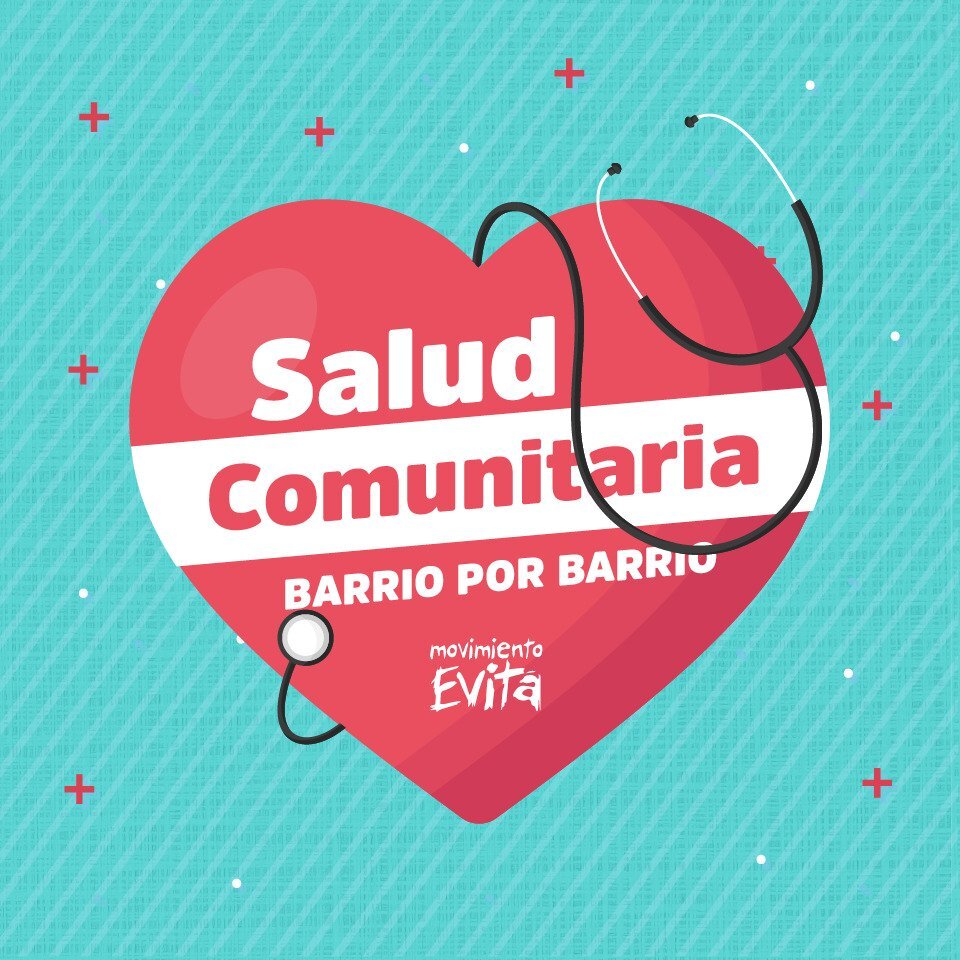 La clínica móvil del Movimiento Evita recorre los barrios