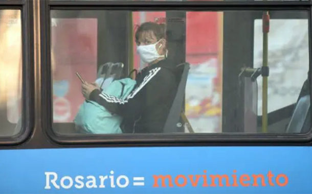 Nuevas medidas sanitarias en el transporte de Rosario