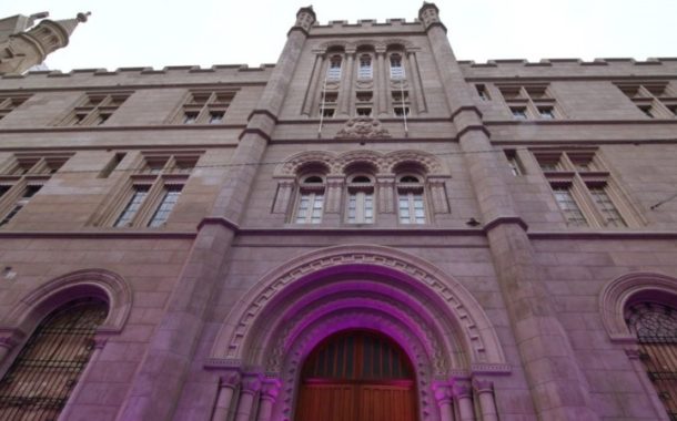 La UNR inauguró la restauración de la fachada de Facultad de Humanidades