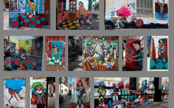 Arte en pintura, muros con mensaje social