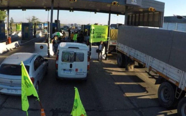 Paro de los trabajadores de peajes