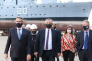 Alberto Fernández y Agustín Rossi pusieron en marcha el Fondo para la defensa
